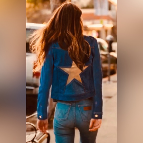 Stoned Immaculate Jackets & Blazers - NWT Stoned Immaculate Denim Super Star Jacket – Size XS